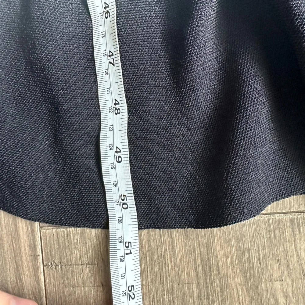 Alexis Black Textured Knit Mermaid Hem Dress - Picture 6 of 7